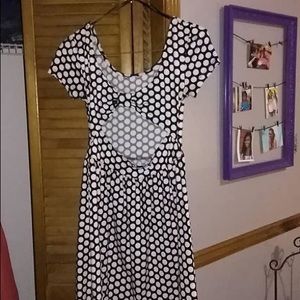 polka dot dress